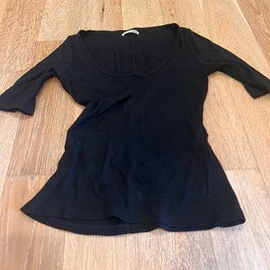 Reformation T Shirt, black size M